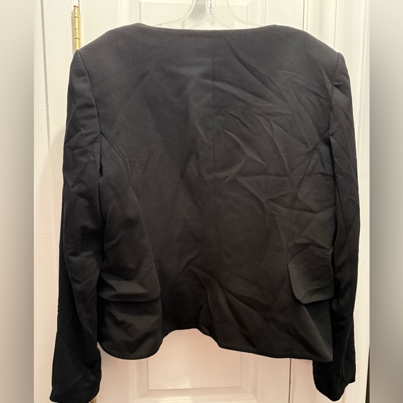 Calvin Klein Black Zip Front Women's Suit Jacket NWT - Picture 7 of 8